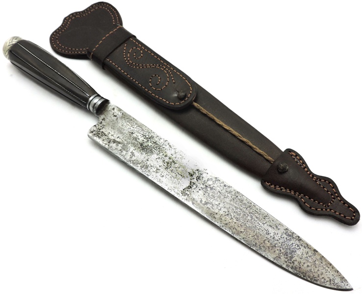 Faca Antiga Solingen Rara Franz Wenk - Lâm 22 cm - Xiru das Facas