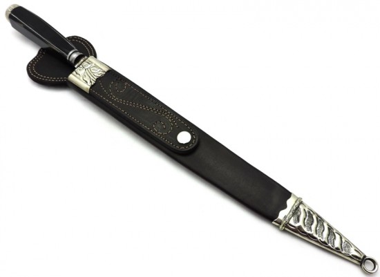 Faca Antiga Solingen Franz Wenk, Bainha Picaça Lâm 30 cm - Xiru