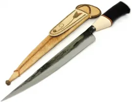 Faca Ga�cha Brut Forja A�o Carbono Bainha Lonca 10 pol